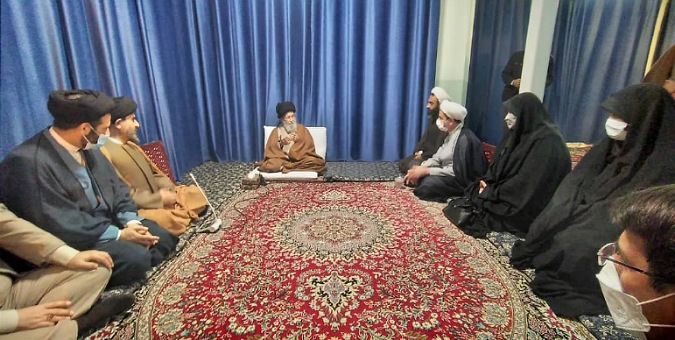 دیدار جمعی از نمایندگان مجلس با آیت الله علوی گرگانی