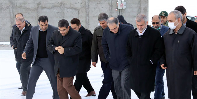 بازدید نیکزاد از پروژه بیمارستان ۲۲۰ تختخوابی شهرستان خدابنده