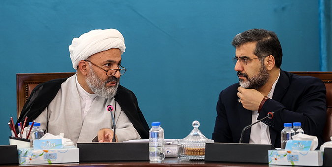 نشست کمیسیون اصل 90 مجلس شورای اسلامی با حضور وزیر فرهنگ و ارشاد اسلامی