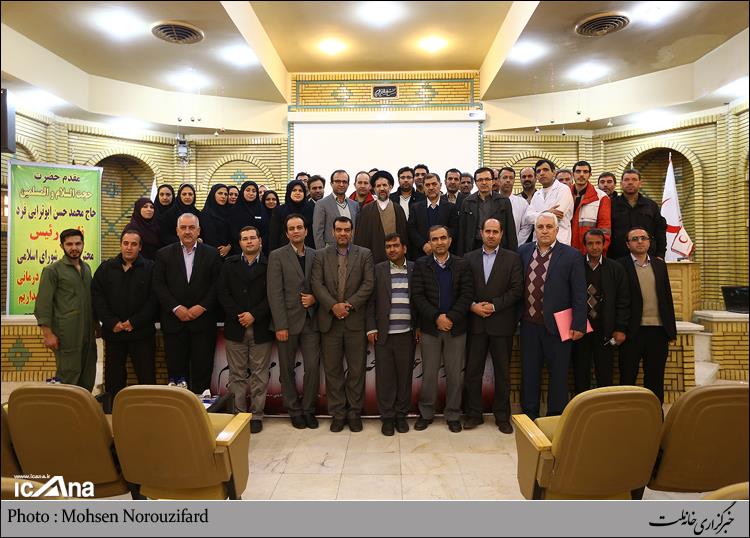 بازدید حجت الاسلام ابوترابی فرد از مجتمع دارو درمانی هلال ایران