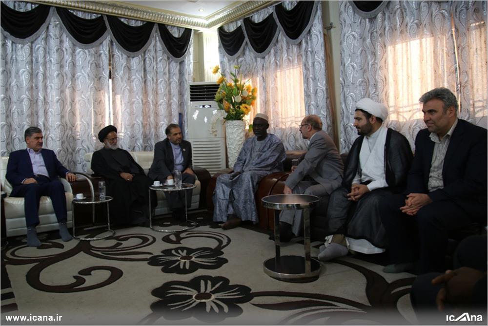 گزارش تصویری/  دیدار هیات پارلمانی کشورمان با رهبر دینی مسلمانان جمهوری مالی