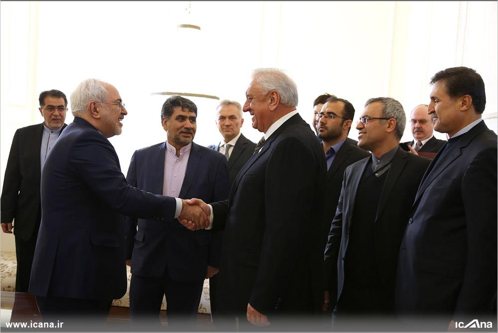 گزارش تصویری/ دیدار رئیس شورای جمهوری مجلس ملی بلاروس با وزیر امور خارجه کشورمان