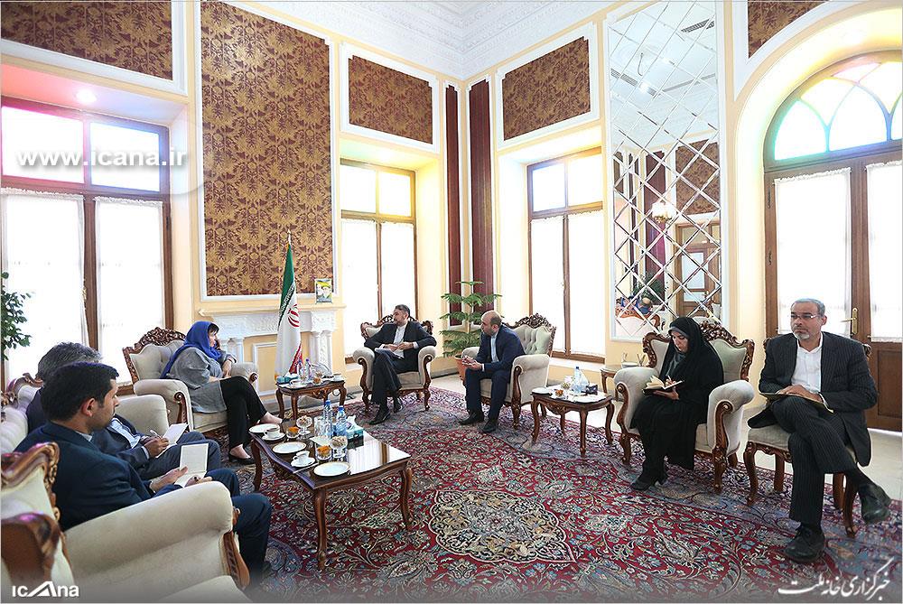گزارش تصویری/ دیدار امیرعبدالهیان با سفیر هلند در تهران