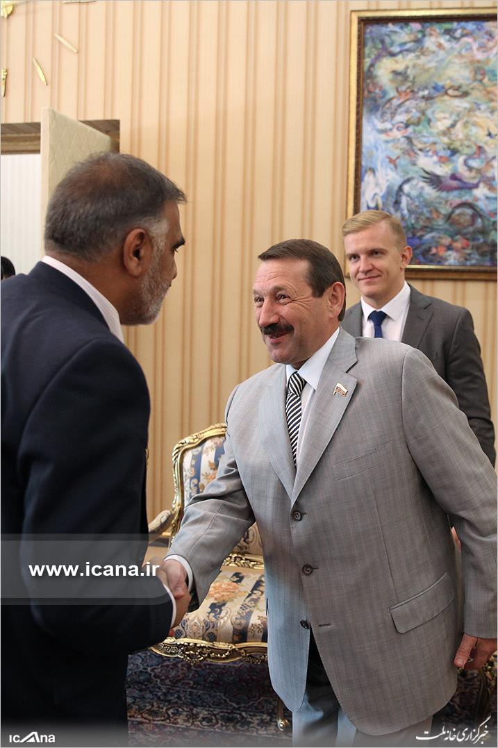 گزارش تصویری/ دیدار رئیس گروه دوستی پارلمانی روسیه و ایران با فریدون حسنوند