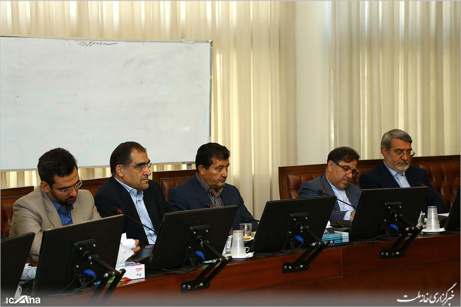 گزارش تصویری/ نشست مشترک کمیسیون اصل 90  مجلس با حضور وزرای پیشنهادی کابینه دوازدهم