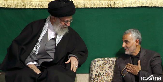 رهبر انقلاب درگذشت پدر سردار حاج قاسم سلیمانی را تسلیت گفتند
