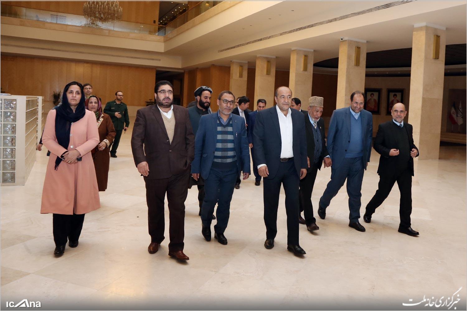 گزارش تصویری/ دیدار کوروش کرم‌پور حقیقی با رئیس گروه دوستی پارلمانی افغانستان با ایران