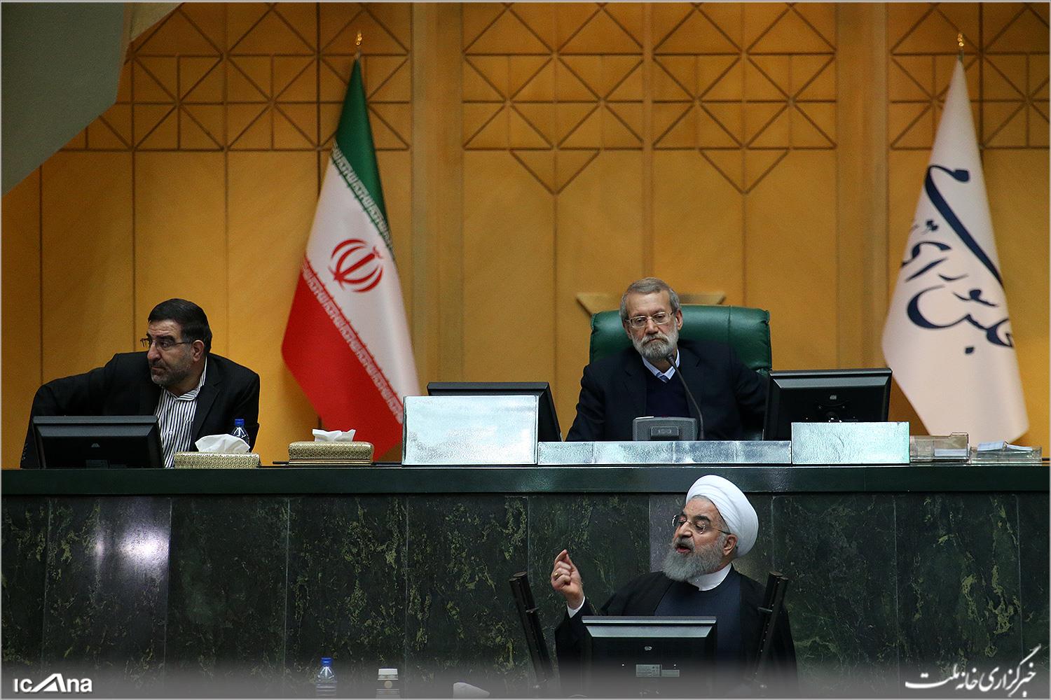 گزارش تصویری/ صحن علنی مجلس شورای اسلامی با حضور رئیس جمهور
